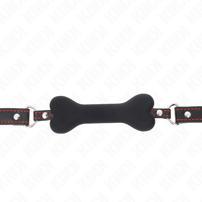 KINK – Schwarzer Knochen 12 cm Gag 63 x 2 cm
