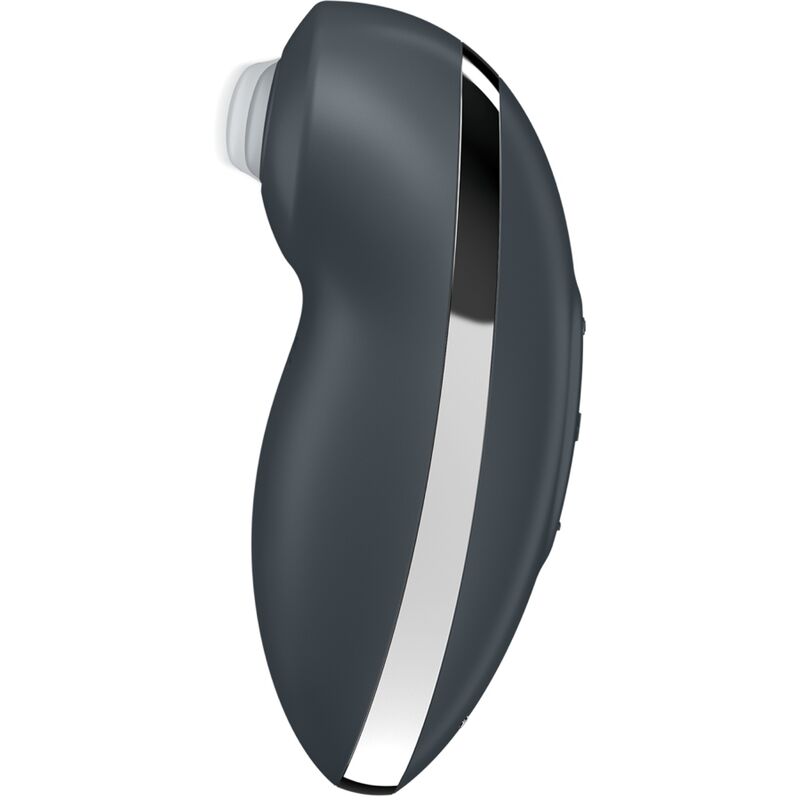SATISFYER – Tap & Climax 2 Vibrator mit Klitorisstimulator, Grau