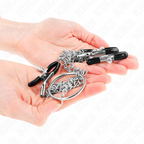 KINK – Dreifach Nippel- und Klitorisklammern mit Kette Modell 0