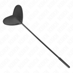 KINK – Schwarzes herzförmiges Paddel 33 x 10 cm