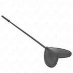 KINK – Schwarzes herzförmiges Paddel 33 x 10 cm
