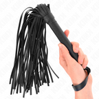 KINK – Dunkelblaue Perlenpeitsche 43,5 cm