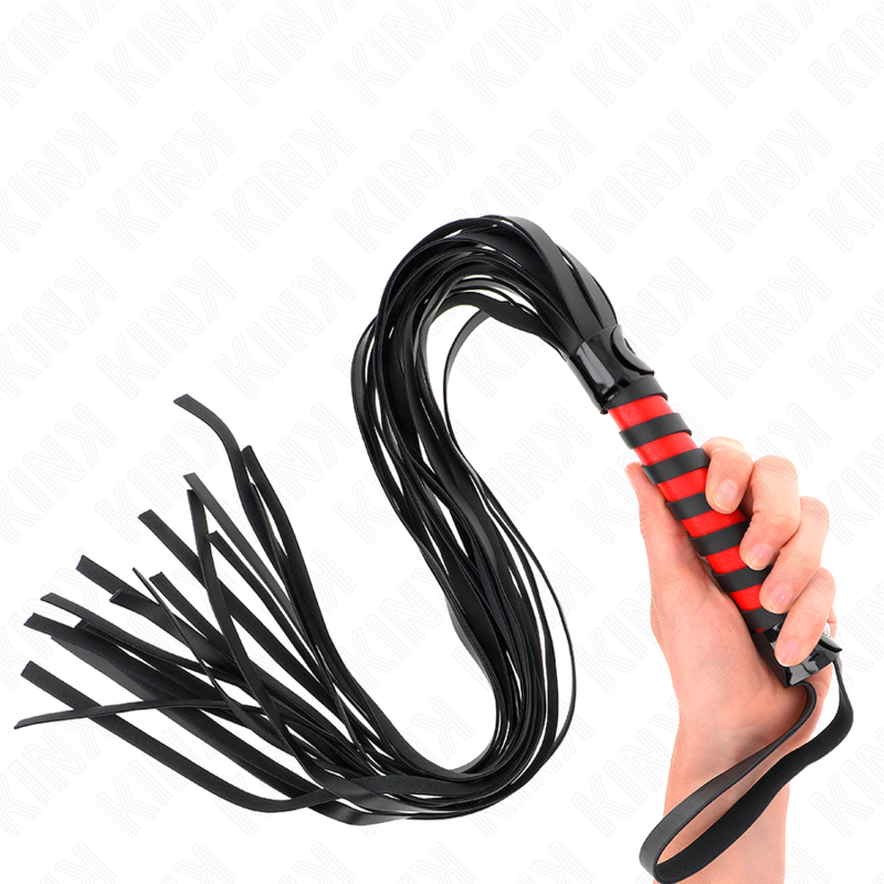 KINK – Lange gestreifte Peitsche 70 cm