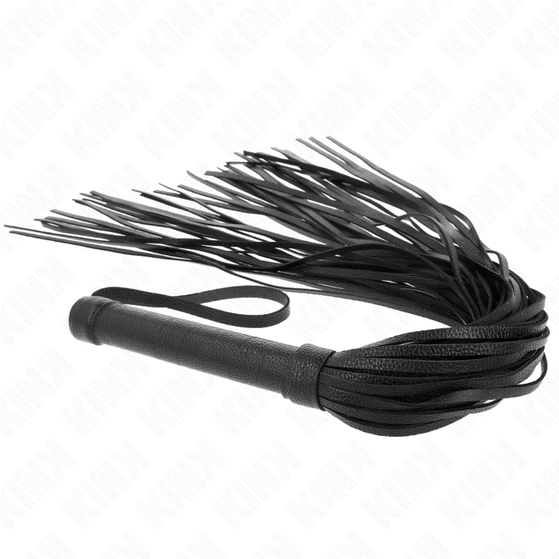 KINK – Schwarze Weich-PVC-Peitsche 70 cm