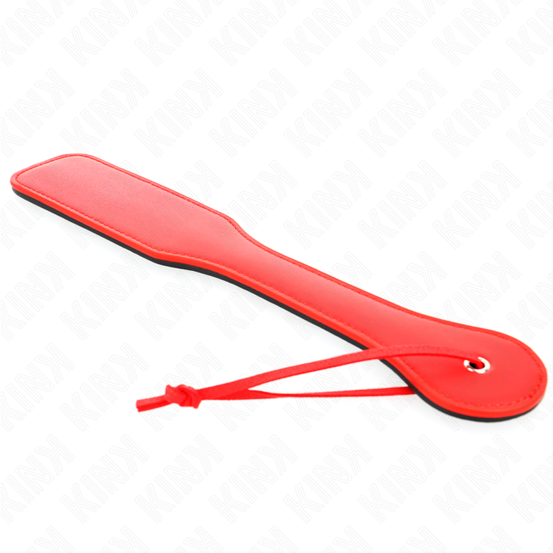 KINK – Zweiseitiges rot-schwarzes Paddel 32 x 6 cm