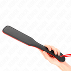 KINK – Zweiseitiges rot-schwarzes Paddel 32 x 6 cm