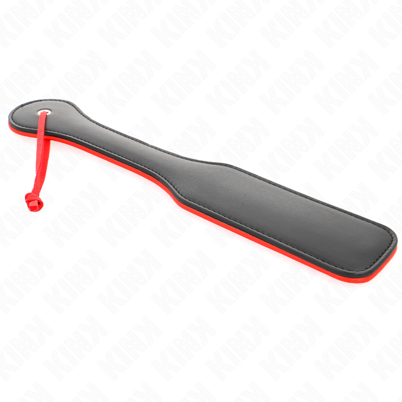 KINK – Zweiseitiges rot-schwarzes Paddel 32 x 6 cm