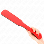 KINK – Zweiseitiges rot-schwarzes Paddel 32 x 6 cm