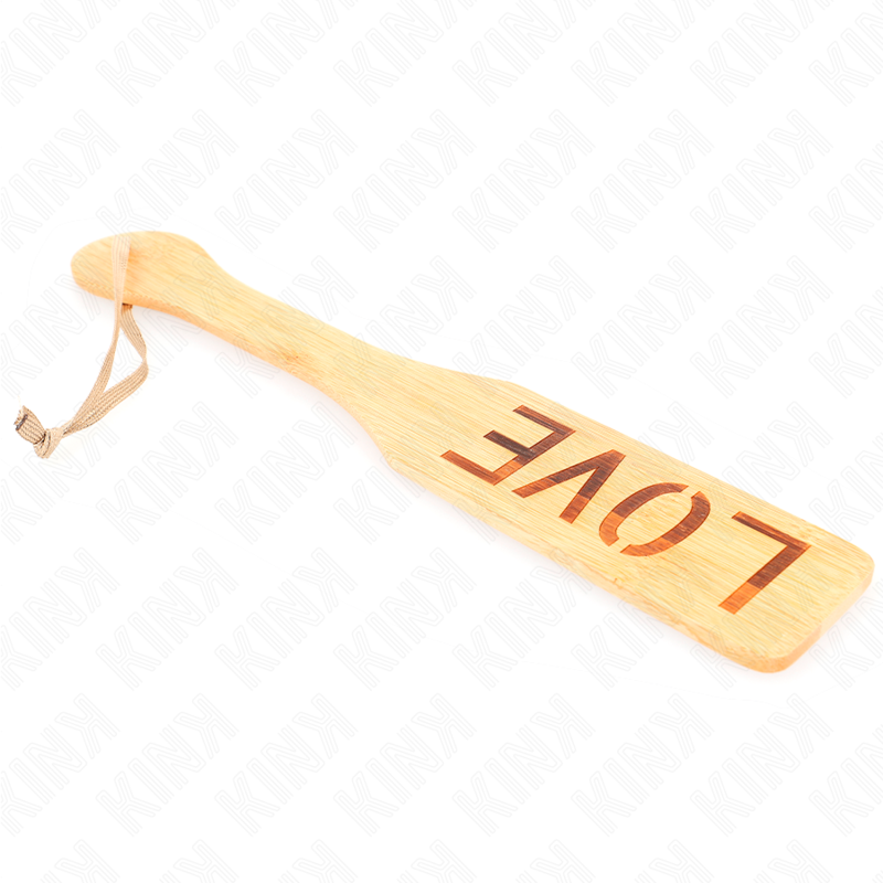 KINK – Bambuspaddel Wort Liebe 32 x 5,5 cm