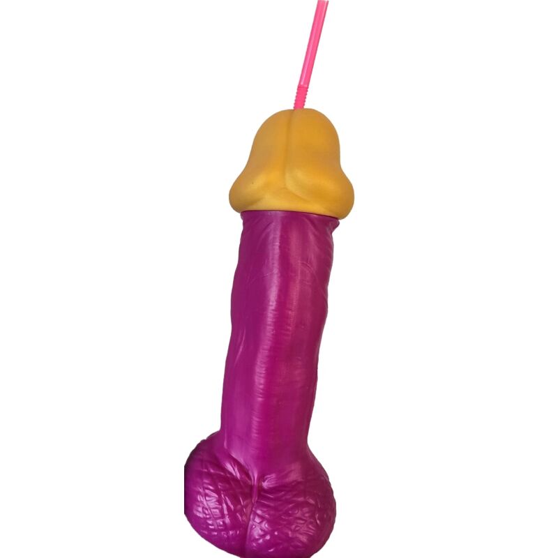 DIABLO PICANTE – Pink Kunststoff-Penis Aus Glas