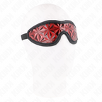 KINK – Rotes Stirnband mit Rauten Muster 20,5 x 6 cm