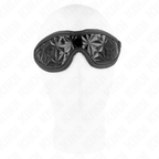 KINK – Schwarzes Stirnband mit Rauten Muster 20,5 x 6 cm