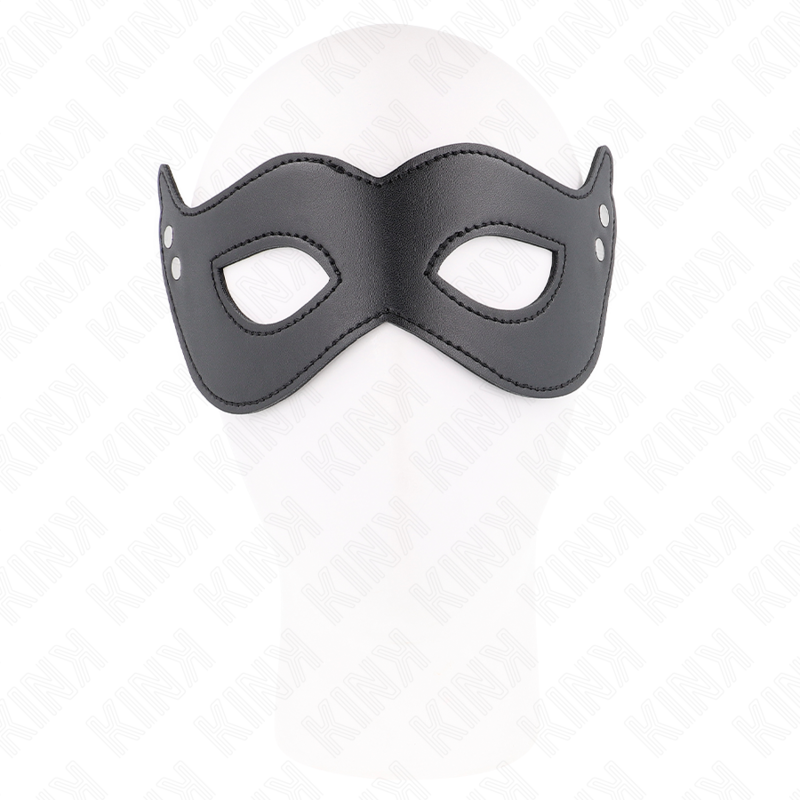 KINK – Kunstleder Maske mit Nieten Modell 1 26 x 8 cm