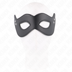 KINK – Kunstleder Maske mit Nieten Modell 1 26 x 8 cm