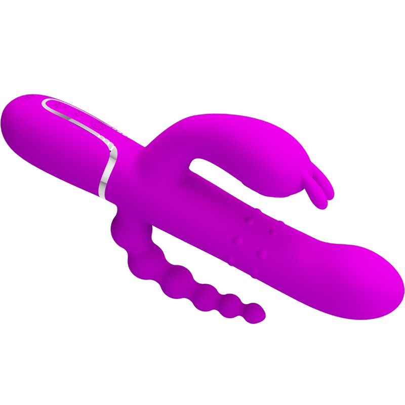 PRETTY LOVE - Cammy Triple Vibrator Multifunktion 4-in-1 Rosa