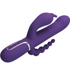 PRETTY LOVE - Cammy Triple Vibrator Multifunktion 4-in-1 Lila