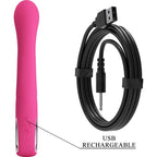 PRETTY LOVE - Novak Rabbit Vibrator, 12 Vibrationsmodi, Rosa