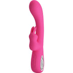 PRETTY LOVE - Novak Rabbit Vibrator, 12 Vibrationsmodi, Rosa