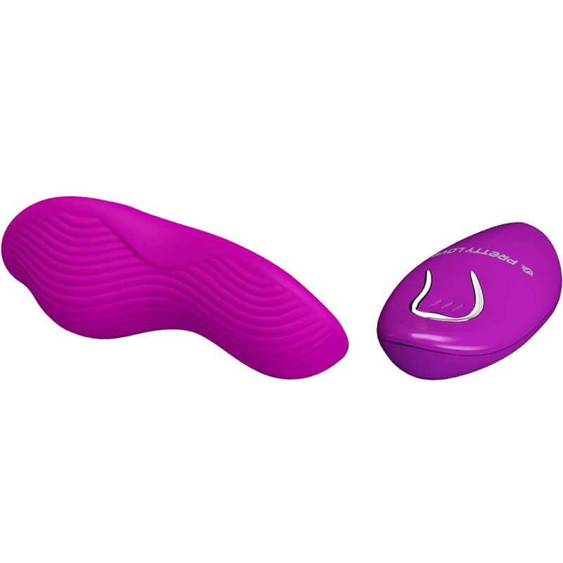 PRETTY LOVE - Romario auflegbarer Klitorisstimulator mit Fernbedienung Rosa