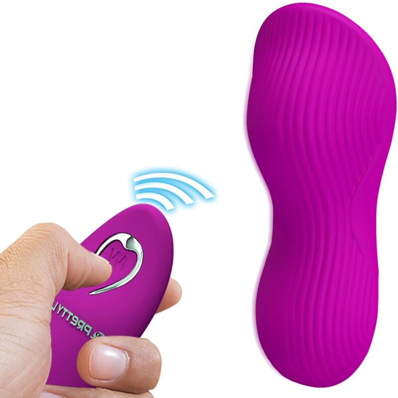 PRETTY LOVE - Romario auflegbarer Klitorisstimulator mit Fernbedienung Rosa