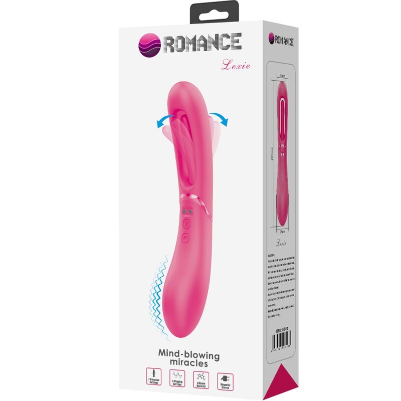 ROMANCE - Lexie G-Spot-Vibrator, 7 Vibrationsmodi, Rosa