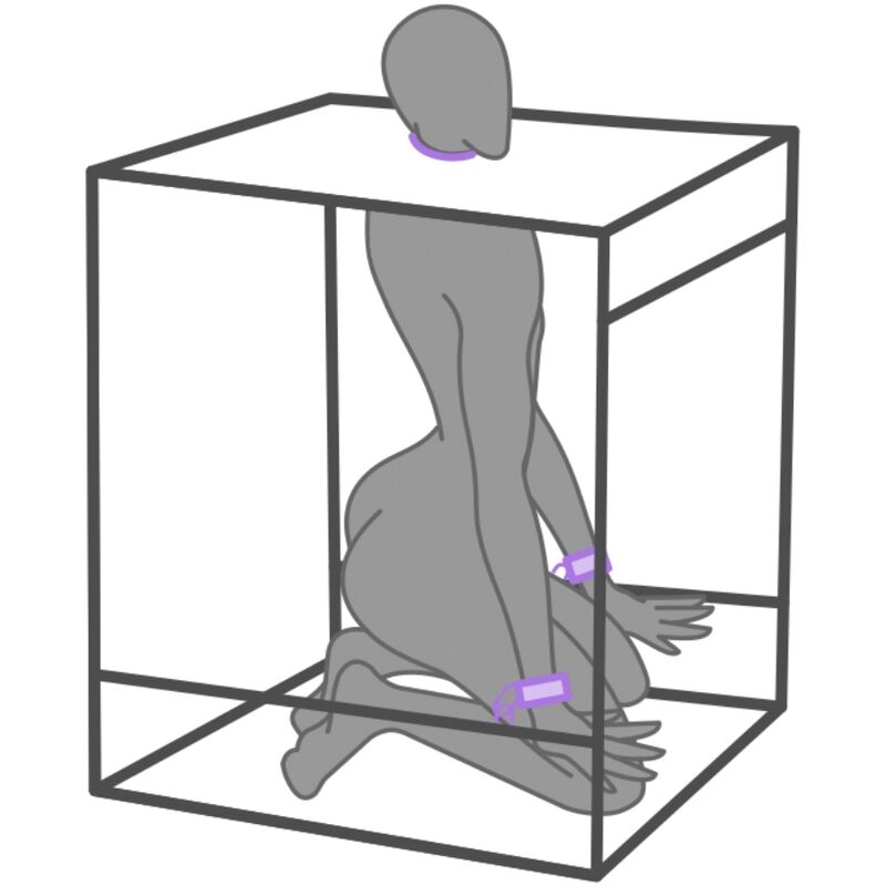 SECRET DOME – Kink Club Cabina Bukkake Morado
