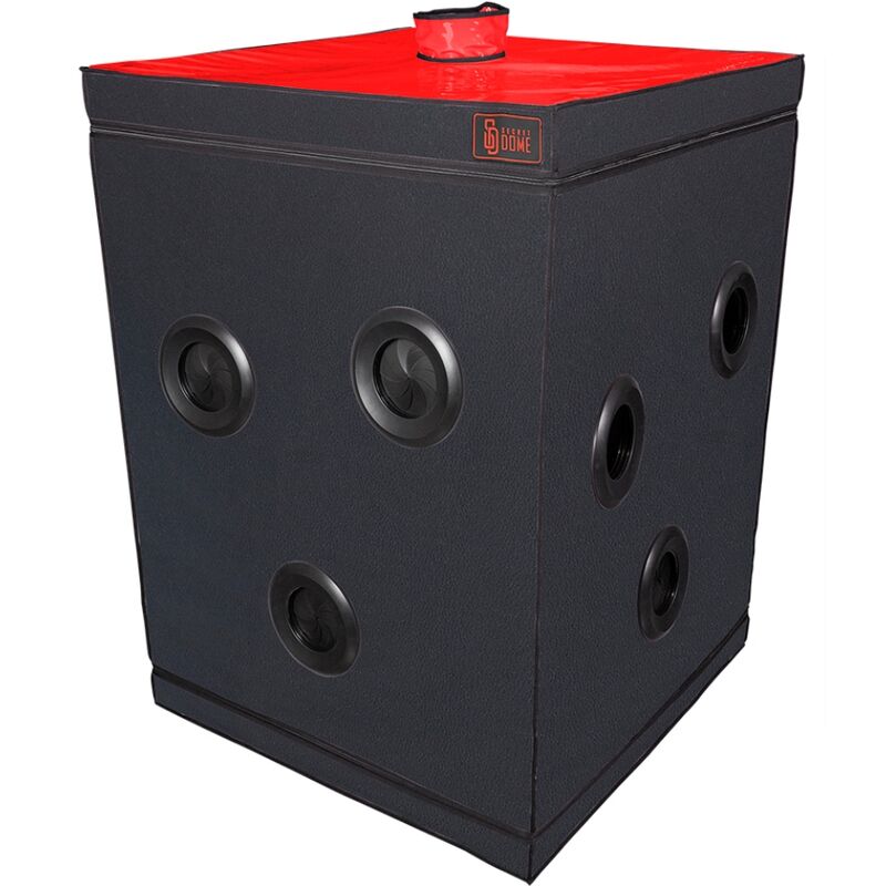 SECRET DOME – Kink Club Cabin Scandale Schwarz & Rot