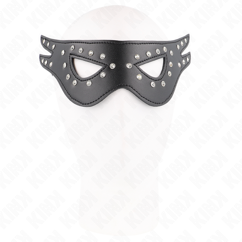 KINK – Sexy Kunstleder Maske Modell 2 27 x 13 cm