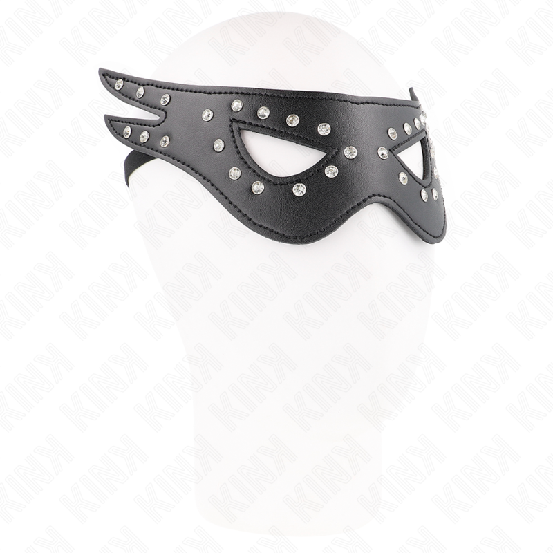 KINK – Sexy Kunstleder Maske Modell 2 27 x 13 cm