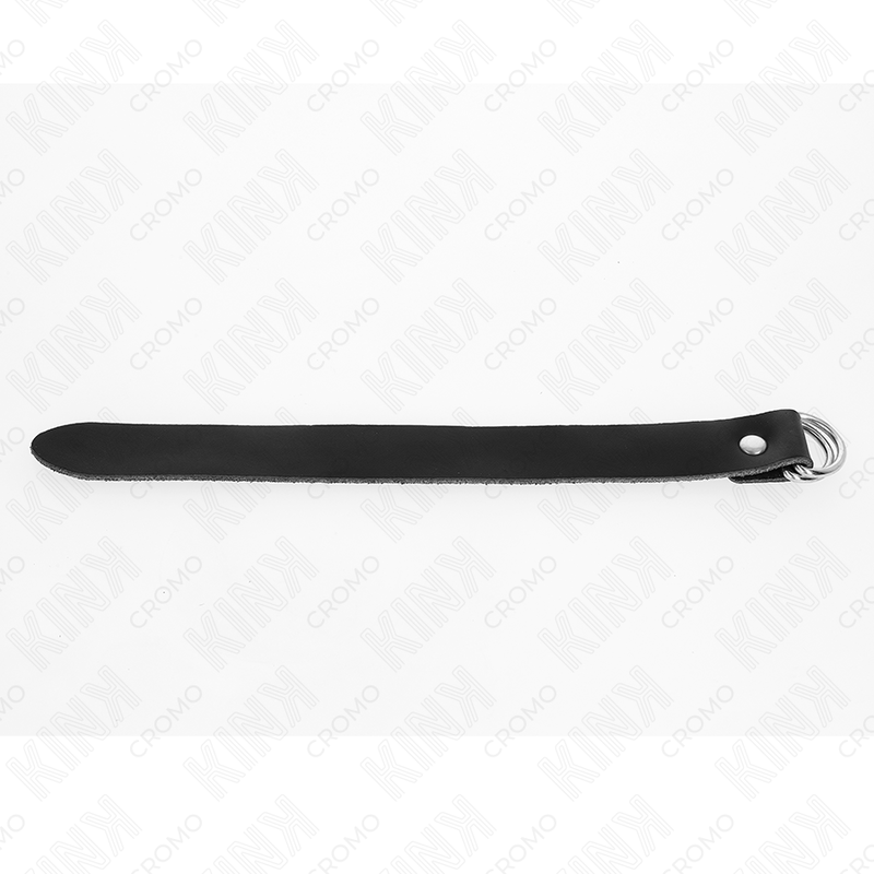KINK – Leder-Penisring mit Druckknopfverschluss, 22 × 2 cm