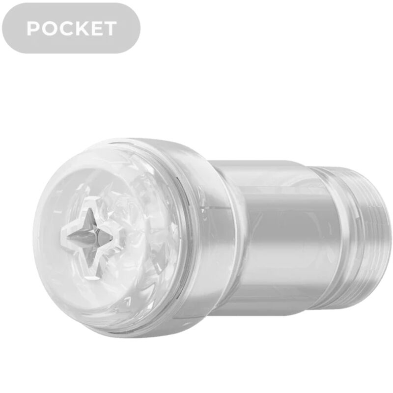 KIIROO - Feel Pocket Stroker Crystal Transparent