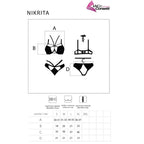 LIVCO CORSETTI FASHION – Melisenda CF 1709 Bademantel + Hemd + String Schwarz