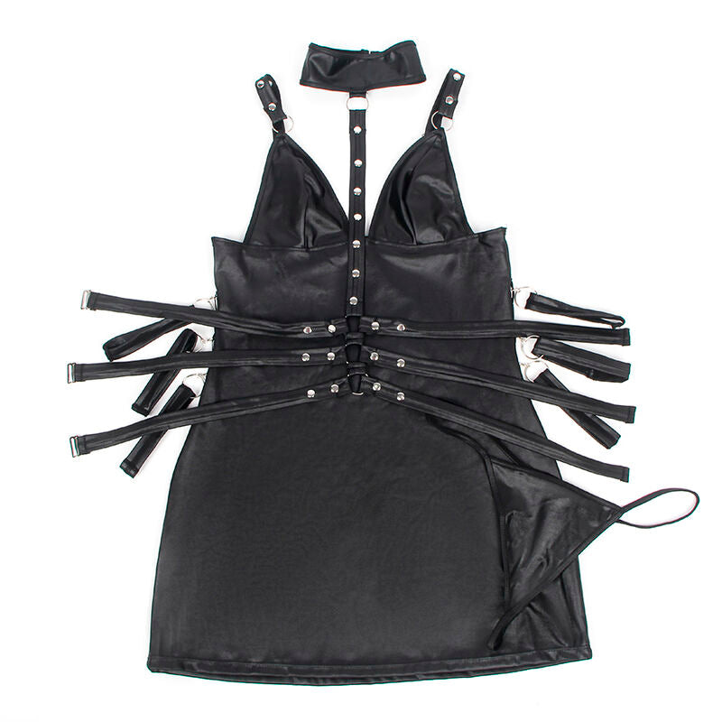 SUBBLIME – Bondage-Body aus Leder L/XL