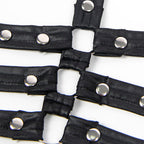SUBBLIME – Bondage-Body aus Leder L/XL