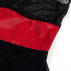 SUBBLIME – 954420 Bondage-Kleid aus Spitze Schwarz S/M