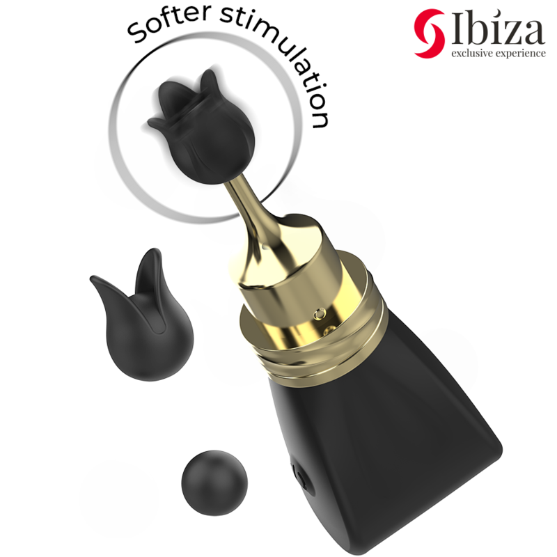 IBIZA – Klitorisstimulator mit 3 bogenförmigen Köpfen