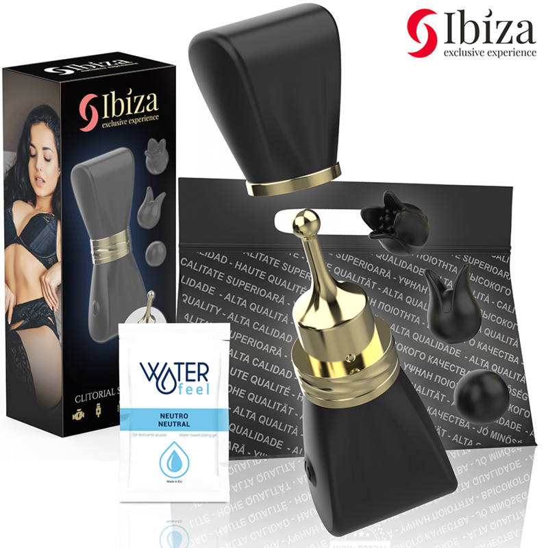 IBIZA – Klitorisstimulator mit 3 bogenförmigen Köpfen