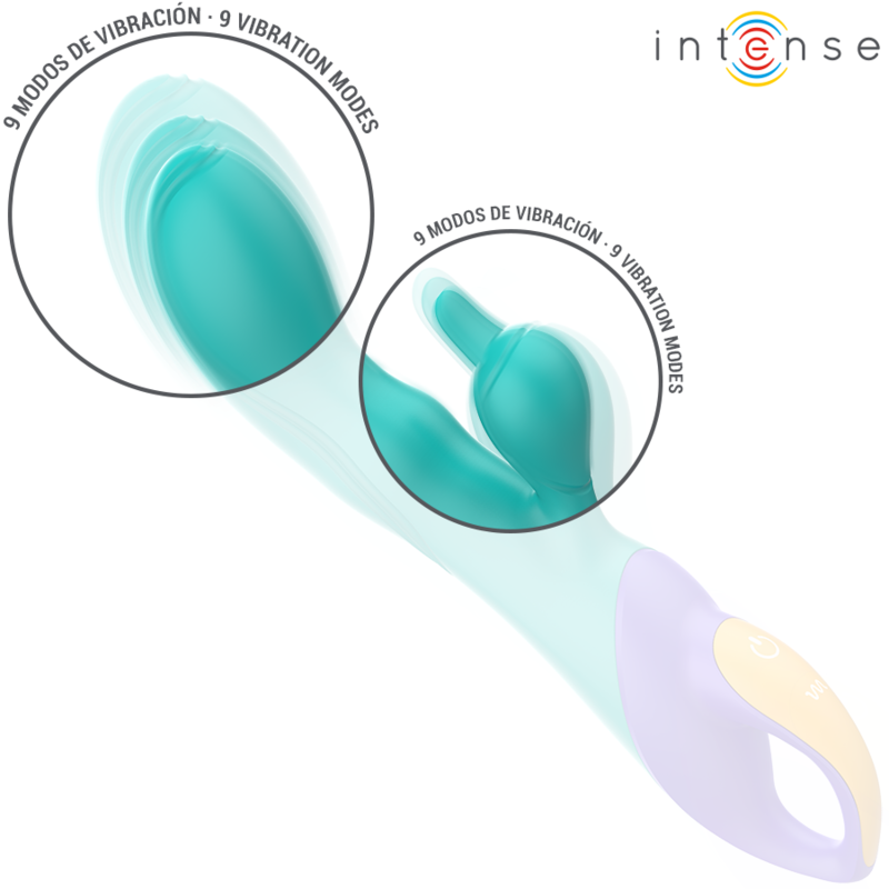 INTENSE – Fred Rabbit-Vibrator, Blau