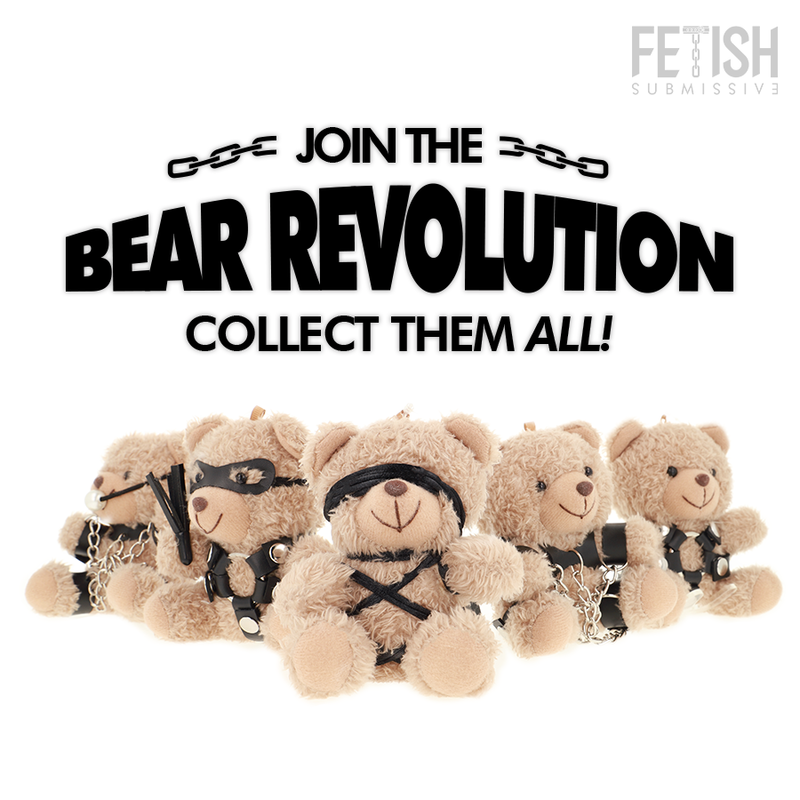 FETISH SUBMISSIVE – Winnie BDSM-Teddybär, Modell 6