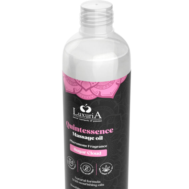 INTIMATELINE LUXURIA – Massageöl mit Zuckerwatte-Duft, 150 ml