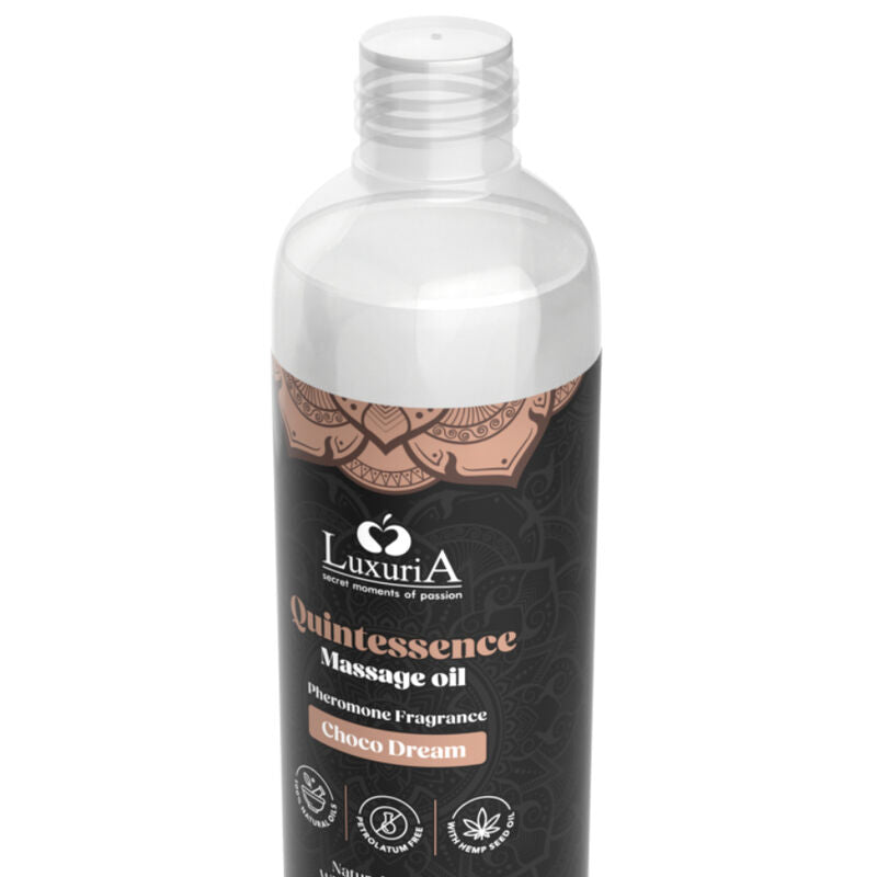 INTIMATELINE LUXURIA – Massageöl mit Schokoladenduft, 150 ml