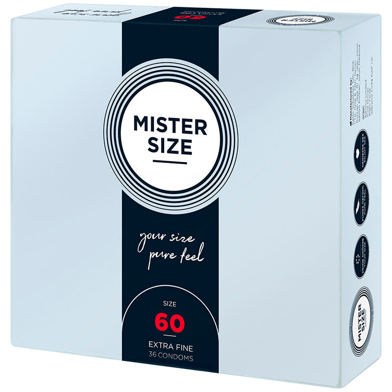 MISTER SIZE – Kondome, Größe XL, 60 mm, 36 Stück