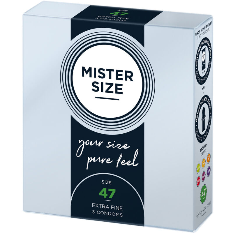 MISTER SIZE – Kondome, Größe XS, 47 mm, 3 Stück