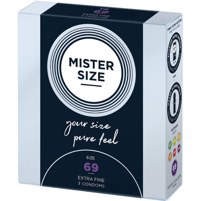 MISTER SIZE – Kondome, Größe XXXL, 69 mm, 3 Stück