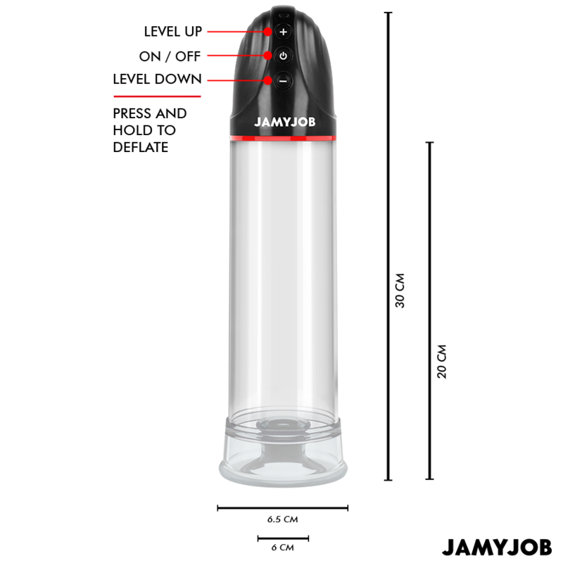 JAMYJOB - XPAND AUTOMATISCHE PUMPE 3 STUFEN STIMULIERENDER WELLEN GRAU