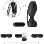 PRETTY LOVE - Alan Silikon-Fingervibrator Schwarz