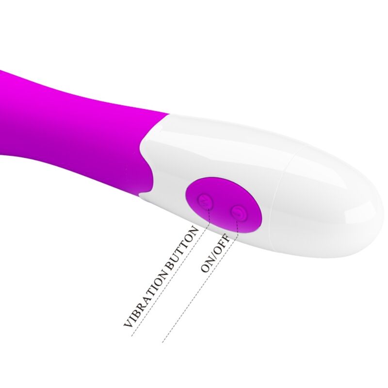 PRETTY LOVE - Elemental Vibrator, 30 Vibrationsmodi, Lila