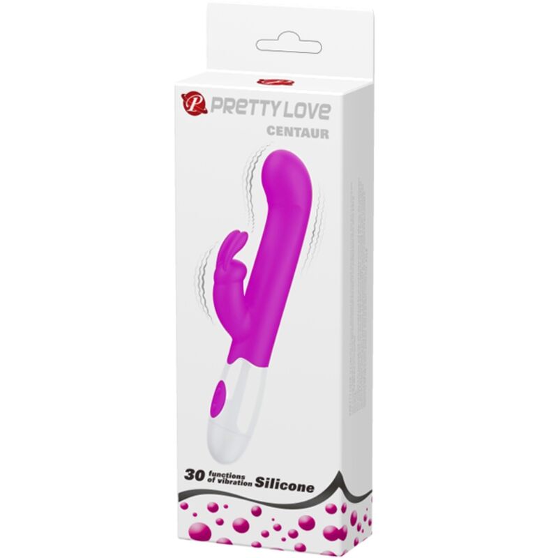 PRETTY LOVE - Centaur Rabbit Vibrator, 30 Vibrationsmodi, Lila