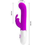PRETTY LOVE - Centaur Rabbit Vibrator, 30 Vibrationsmodi, Lila