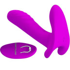 PRETTY LOVE - Massager & Vibrator mit 12 Vibrationsmodi und Fernbedienung Lila